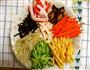 五彩鸡丝拌面的做法图解5