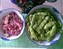 五花肉烧豆角的做法图解1