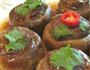 香肠肉镶蘑菇的做法图解3