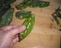 孜然软炸扁豆角盒的做法图解2