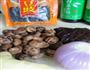 香菇牛肉豆豉的做法图解1