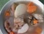 淮山药红萝卜猪骨汤的做法图解5