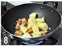 土豆焖五花肉的做法图解8
