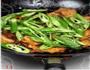 干豇豆蒜苗回锅肉的做法图解11