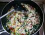 冬菇什豆炒饭的做法图解3
