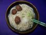 肉丸鲜蔬面的做法图解4