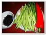 豆鼓炒四季豆的做法图解1