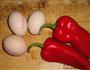 红椒炒鸡蛋的做法图解1
