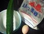 黄瓜厚蛋饺的做法图解1