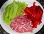 莴笋四季豆炒猪肉的做法图解5