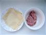 豆腐皮儿肉卷的做法图解1