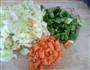 蔬菜炒饅頭的做法图解3