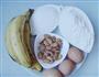 香蕉蛋糕的做法图解1