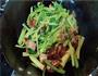 烧肉炒芹菜的做法图解5