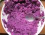 紫薯糯米饼的做法图解2