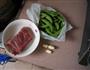 碗豆夹炒牛肉的做法图解1