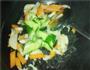 清炒蔬菜五宝的做法图解4