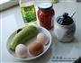 西葫剁椒摊蛋饼的做法图解1