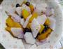 黄桃桂花山药的做法图解6