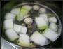 虾皮鱼丸冬瓜汤的做法图解5