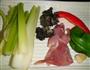 香芹肉丝的做法图解1