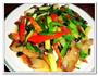 蒜苗炒腊肉的做法图解15