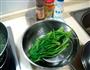 芥末菠菜的做法图解2