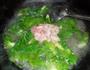 青菜肉片蛋汤的做法图解4