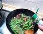 蚝油香菇焖扁豆的做法图解6