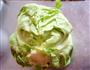 蒜香大虾包菜的做法图解1