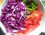 紫甘蓝沙拉的做法图解3