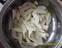 炒茭白的做法图解3