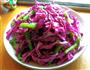 爽口紫甘蓝的做法图解4