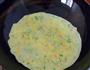 胡萝卜菜心煎饼的做法图解8