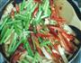 蒜苗炒香干的做法图解4