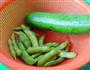 丝瓜毛豆炒鸡蛋的做法图解1