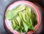 青菜炒香菇的做法图解2