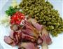 酸豆角炒腊肉的做法图解2