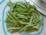 扁豆角炒肉的做法图解2