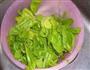 青菜虾皮拉面的做法图解2
