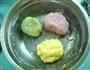 多彩豆腐糯米团子的做法图解5