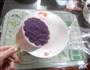 紫薯豆沙糕的做法图解4