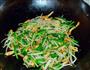 豆干韭菜炒豆芽的做法图解7