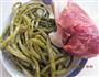 酸豆角炒肉的做法图解1