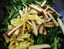韭菜豆干鸡蛋丝的做法图解4