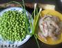 豌豆竹笋炒虾仁的做法图解1