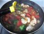 菜花番茄蛤蜊汤的做法图解6