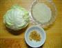 虾米卷心菜粥的做法图解1