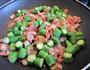 培根炒秋葵的做法图解5