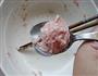 鸡毛菜肉丸汤的做法图解5